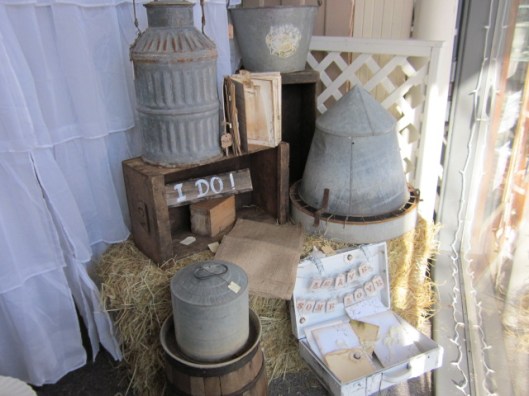 Hay Bale and Rusty Stuff