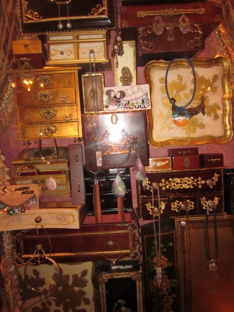 drawers on display